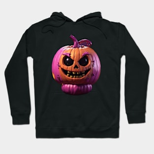 Halloween pink pumpkin Hoodie